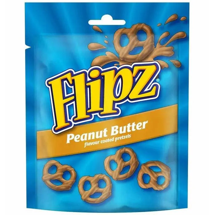 Flipz Pretzels Jordnötssmör 90g OhMyCandyBox