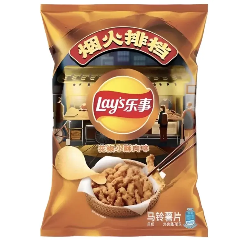 Lay's Sichuan Peppar & Små Krispiga Kött 70g OhMyCandyBox