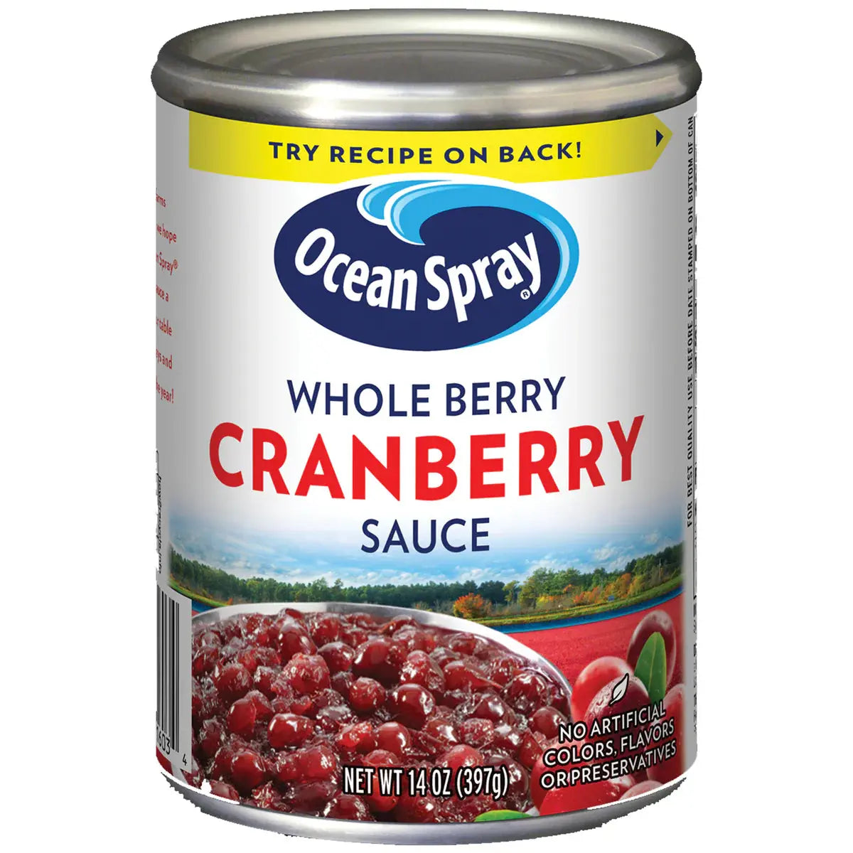 Ocean Spray Tranbärssås Whole Berry 397g OhMyCandyBox