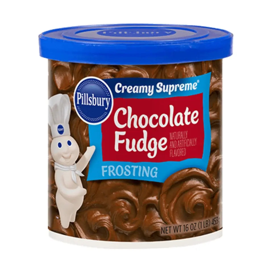 Pillsbury Creamy Supreme Frosting Chokladfudge 453g OhMyCandyBox