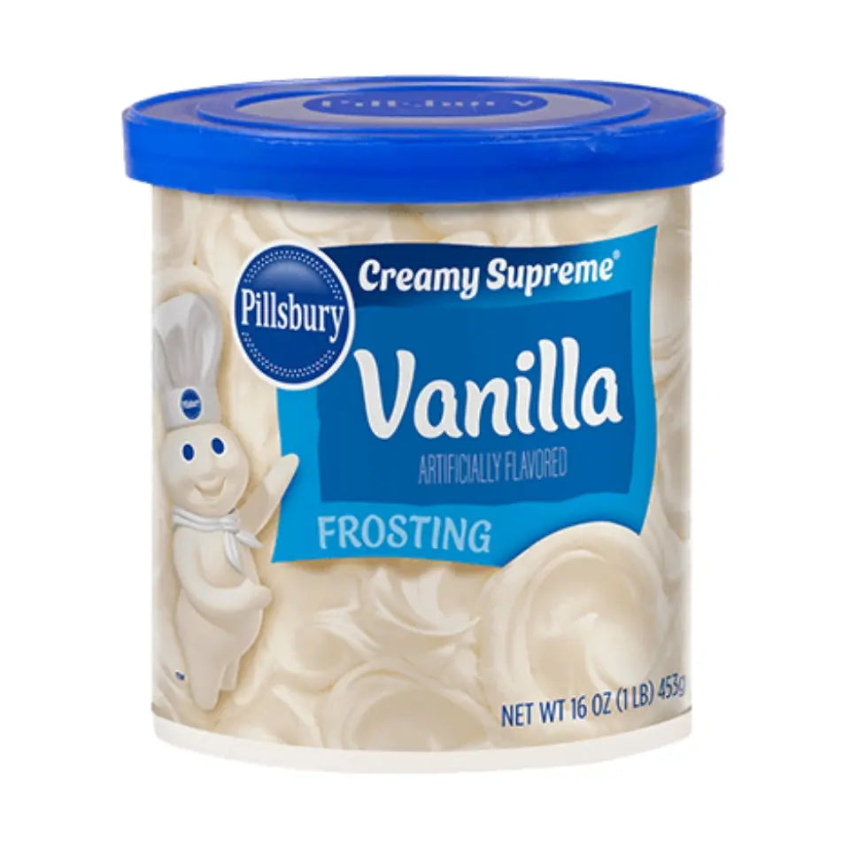 Pillsbury Creamy Supreme Frosting Vanilj 453g OhMyCandyBox