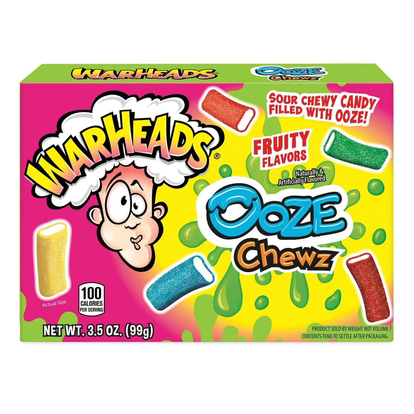 Warheads Ooze Chews 99g OhMyCandyBox