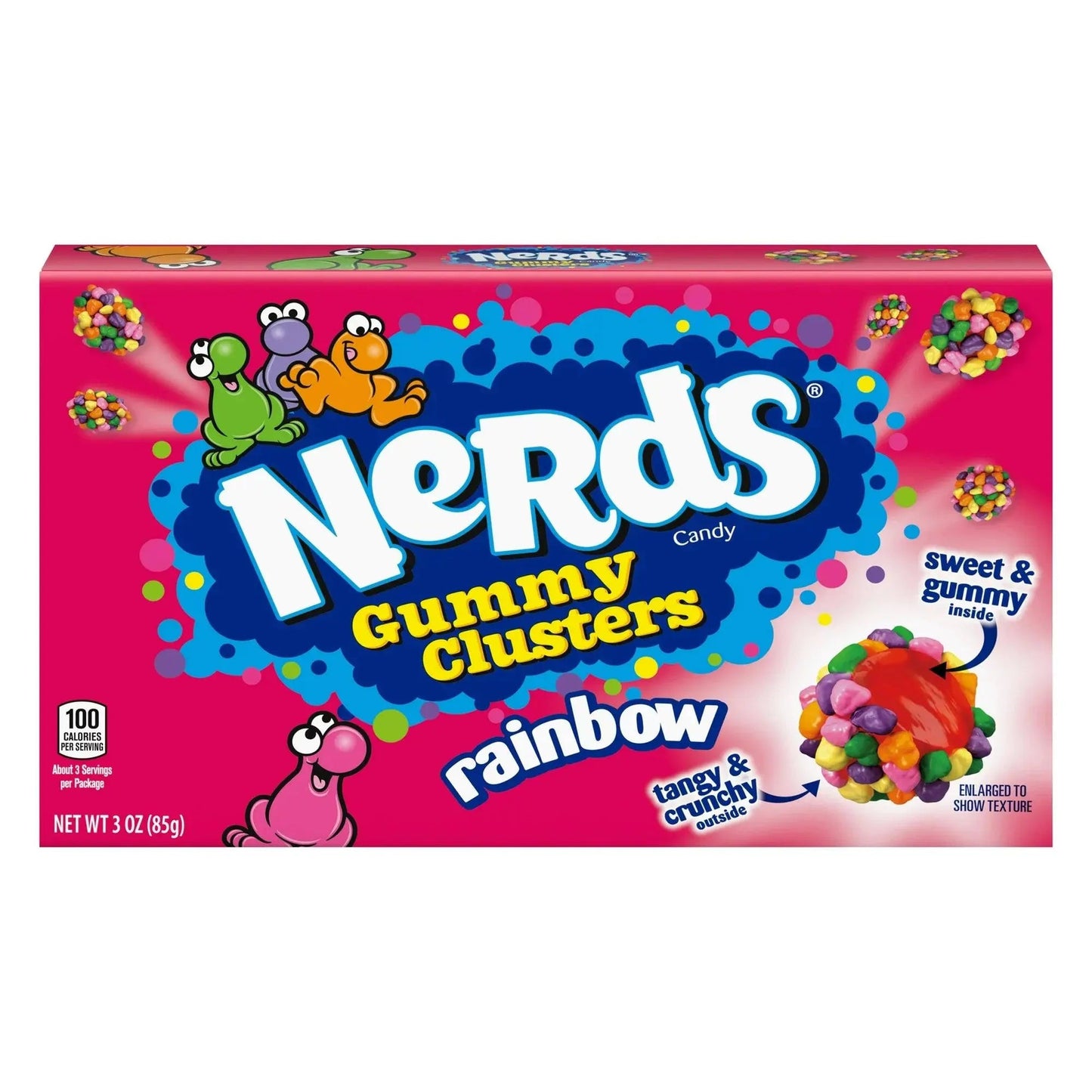 Nerds Gummy Kluster 85g OhMyCandyBox