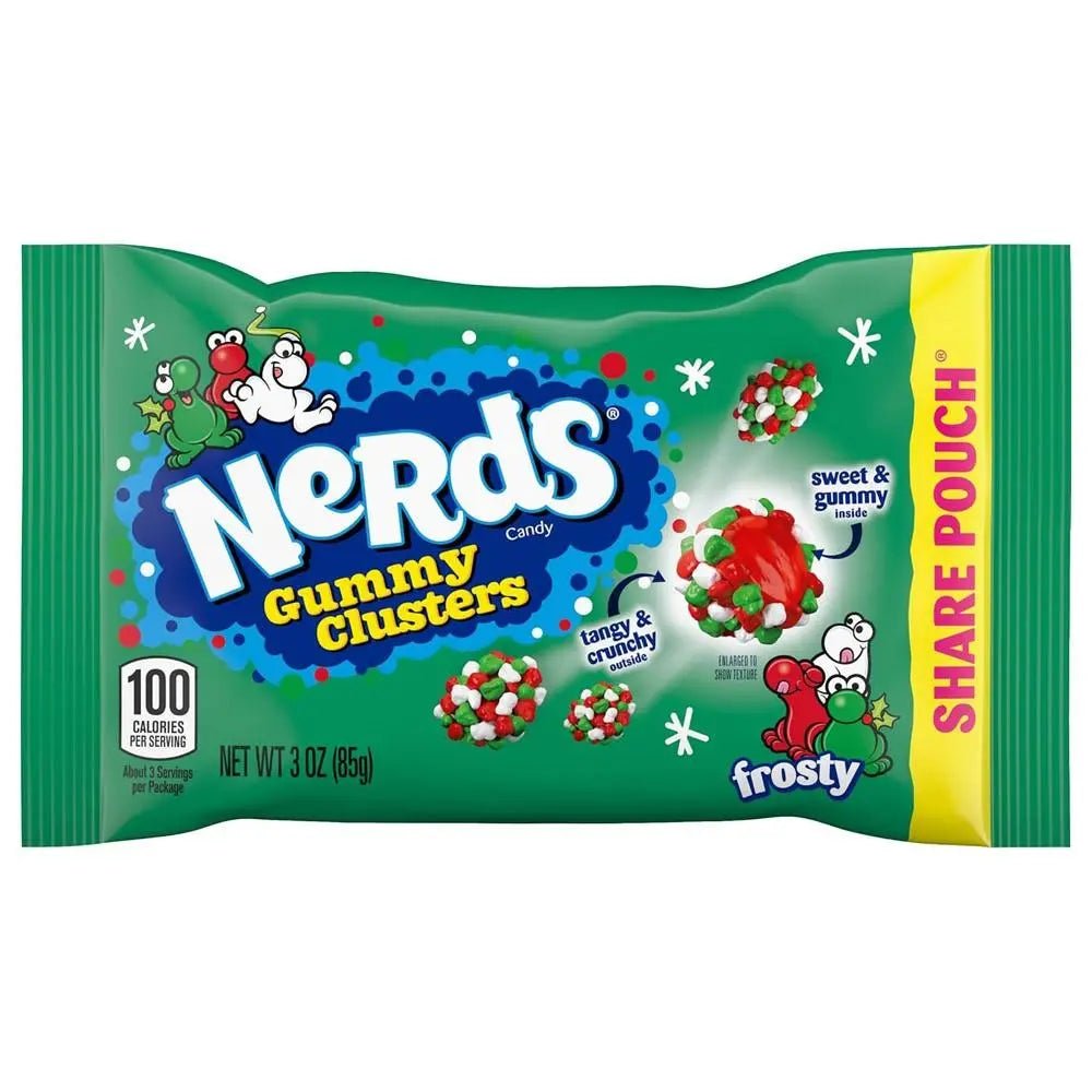Nerds Gummy Kluster Frosty Dela Påse 85g OhMyCandyBox