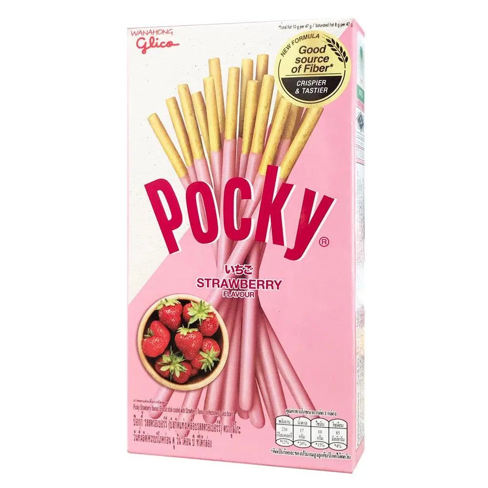 Pocky Jordgubb 45g OhMyCandyBox
