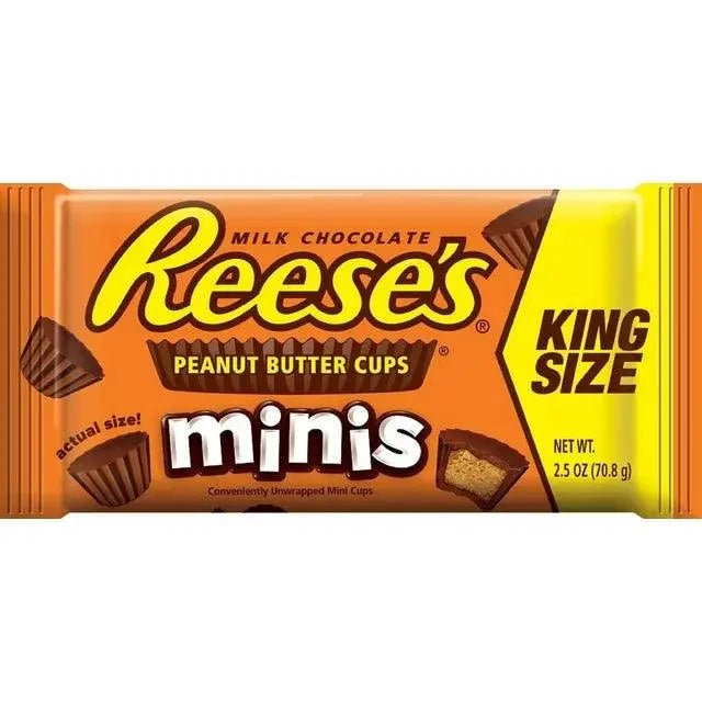 Reese's Mini Jordnötssmörkoppar King Size 70g OhMyCandyBox
