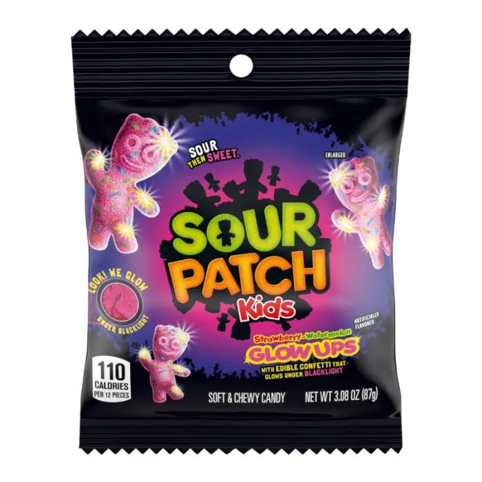 Sour Patch Kids Glow Ups 87g OhMyCandyBox