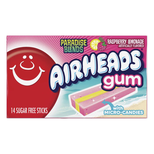 Airheads Tuggummi Hallon Lemonad 34g OhMyCandyBox