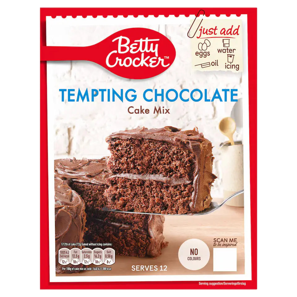 Betty Crocker Kakmix Lockande Choklad 425g OhMyCandyBox