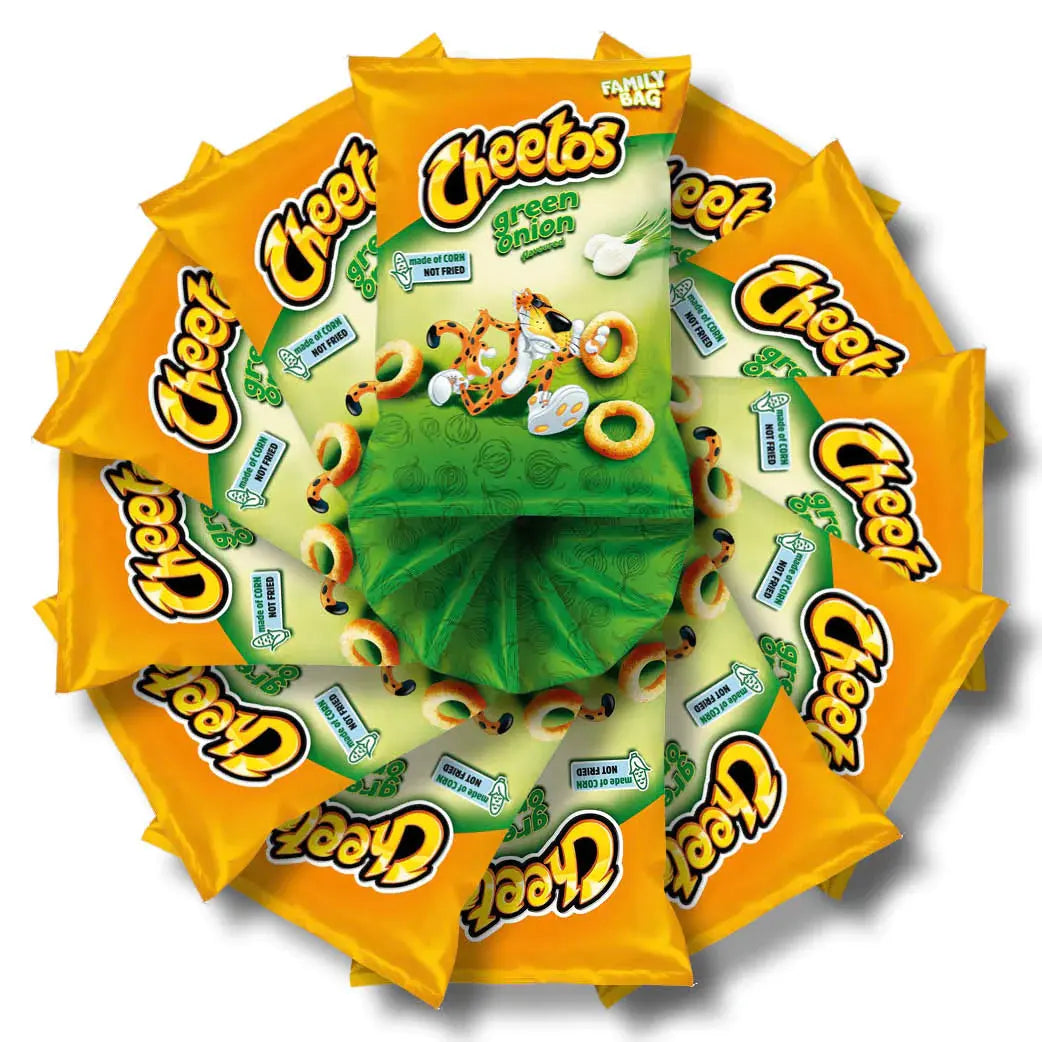 Cheetos Grön Lök 130g OhMyCandyBox
