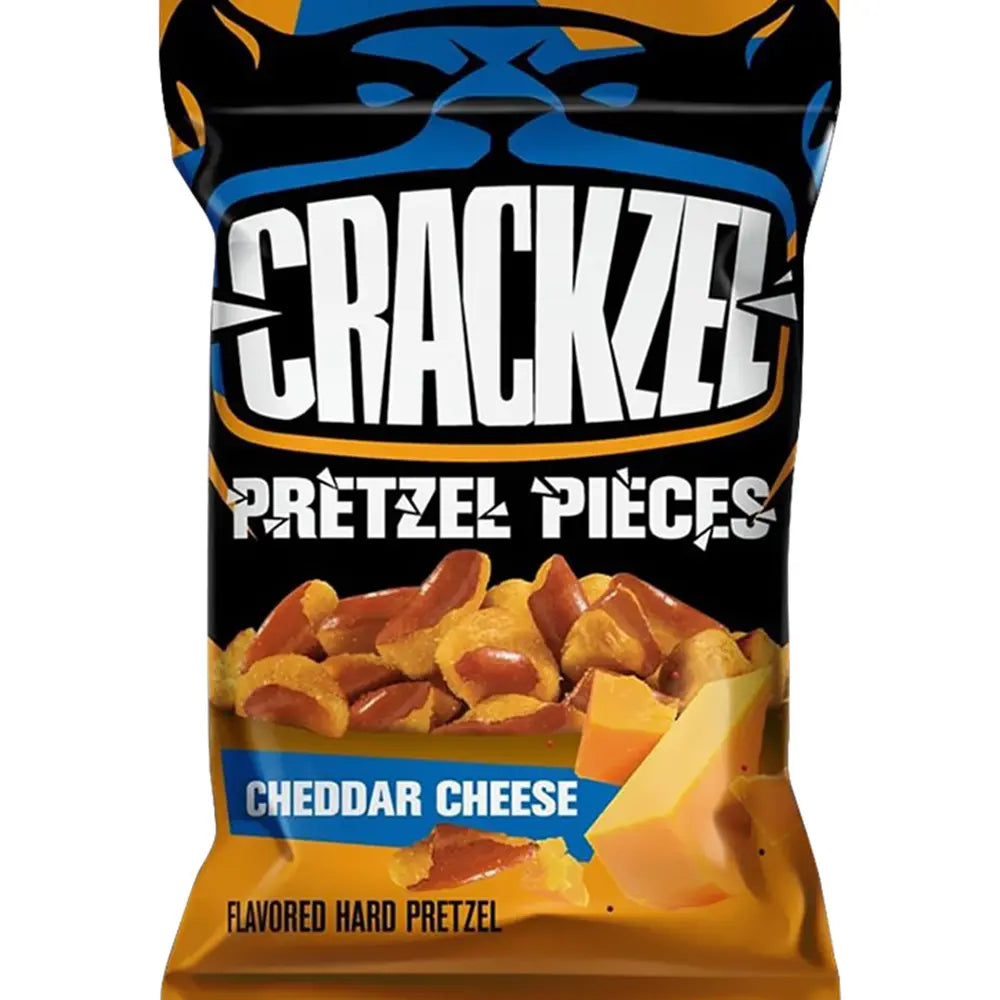 Crackzel Cheddar Ost Pretzel 85g OhMyCandyBox