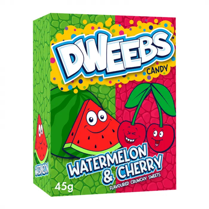Dweebs Vattenmelon & Körsbär 45g OhMyCandyBox