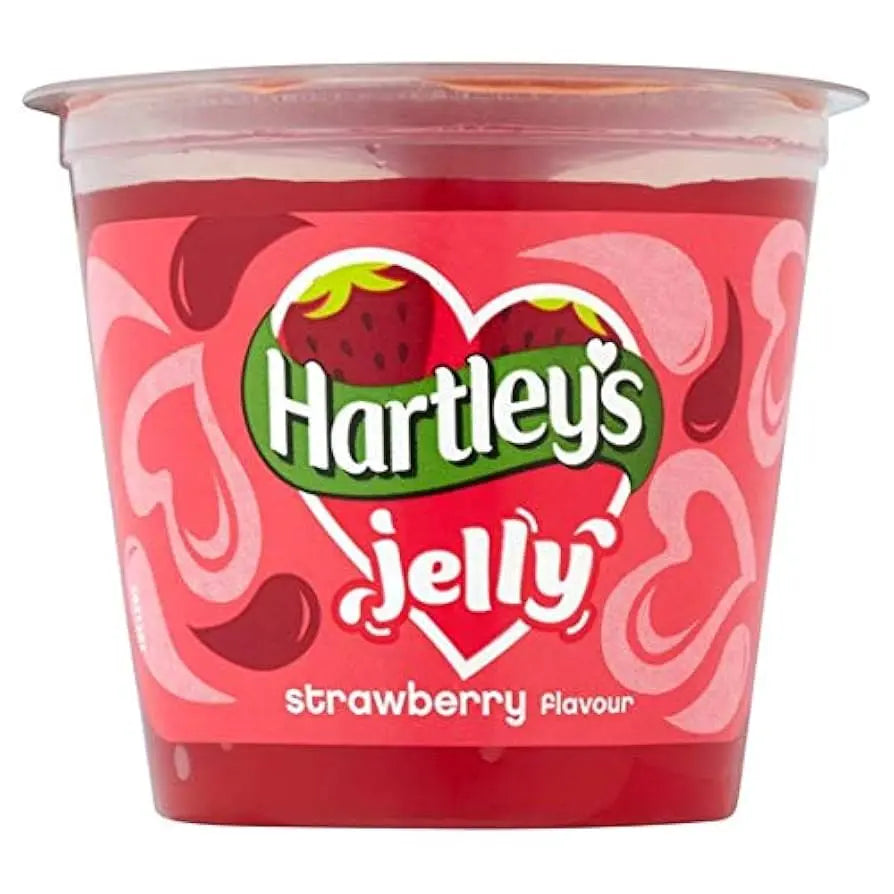 Hartley's Gelé Jordgubb 125g OhMyCandyBox
