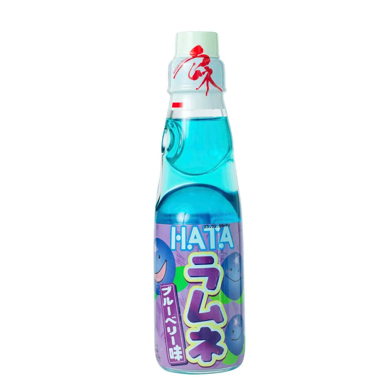 Hatakosen Ramune Soda Blueberry 200ml OhMyCandyBox