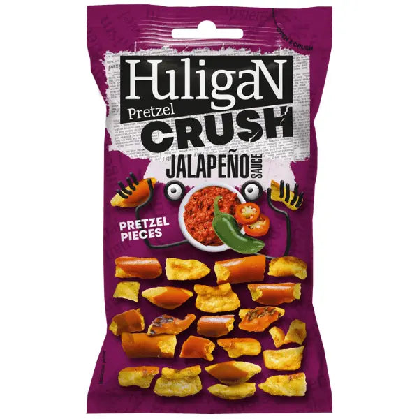 HuligaN Pretzel Kross Jalapeno 65g OhMyCandyBox