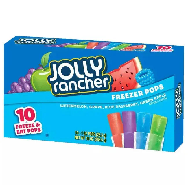 Jolly Rancher Fryspop 10st 283.5g OhMyCandyBox