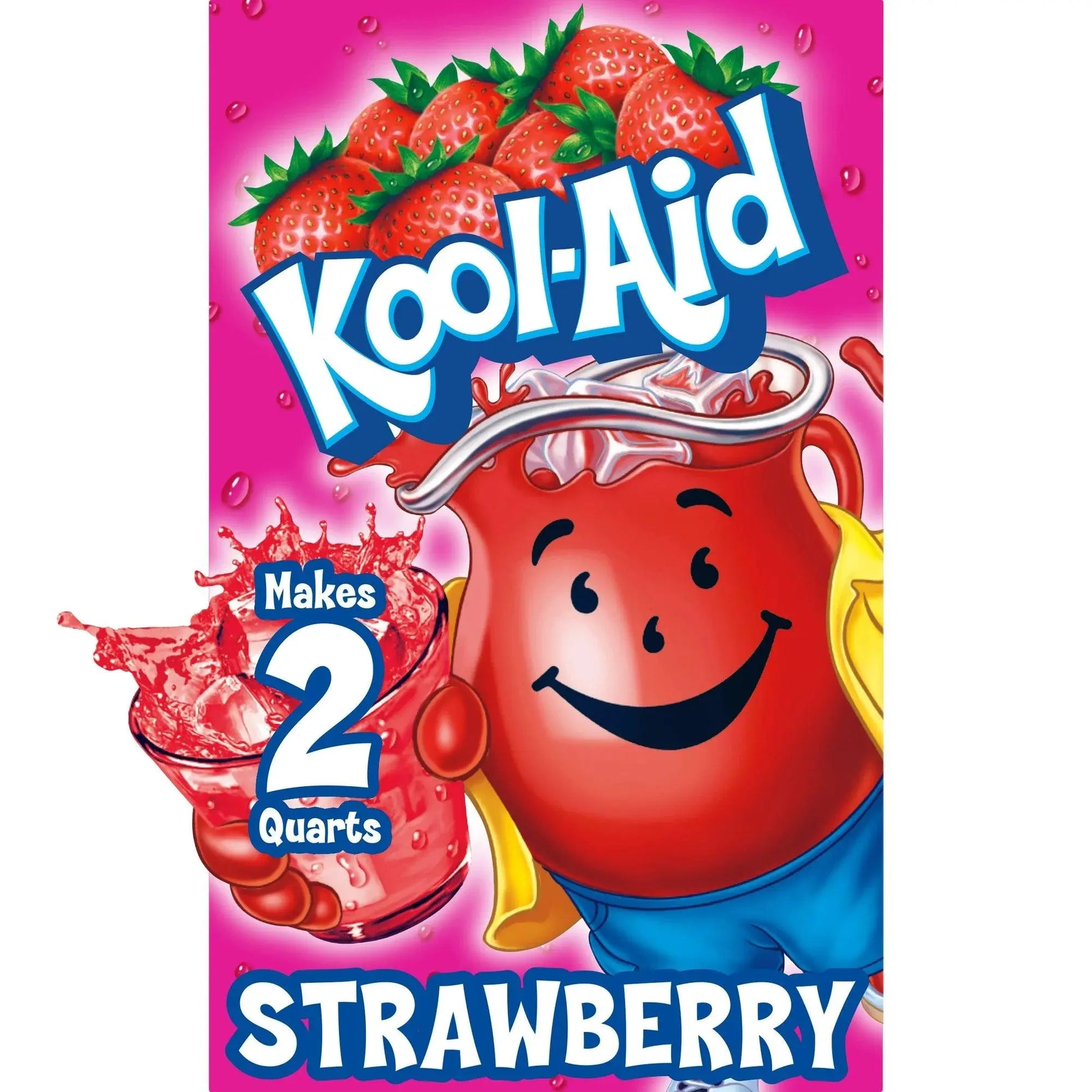 Kool Aid Jordgubb 3.9g OhMyCandyBox