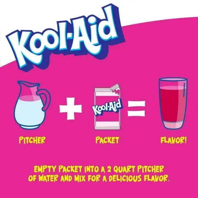 Kool Aid Jordgubb 3.9g OhMyCandyBox