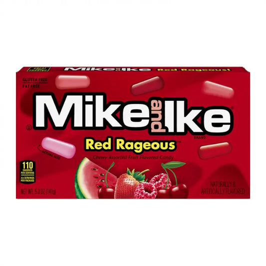 Mike and Ike RedRageous 120g OhMyCandyBox