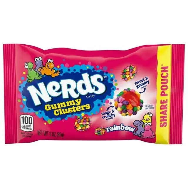 Nerds Gummy Clusters Dela Påse 85g OhMyCandyBox