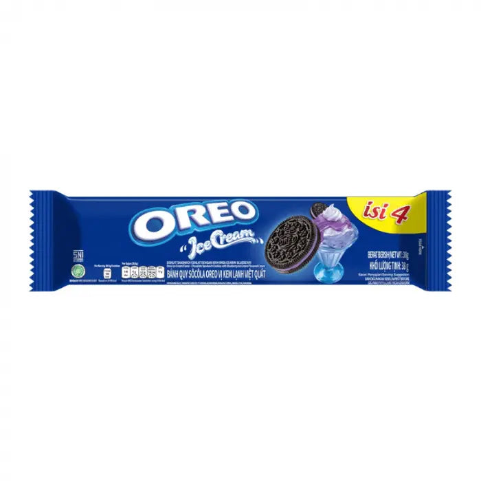 Oreo Glassyröra Blåbär 37g OhMyCandyBox