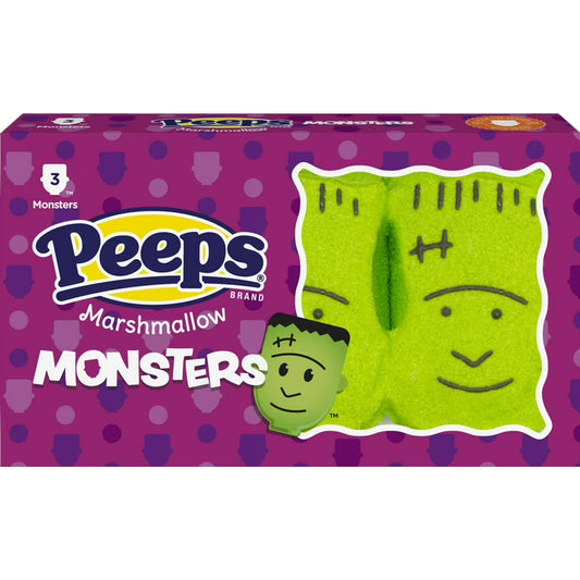 Peeps Marshmallow Monsters (3ct) 43g OhMyCandyBox