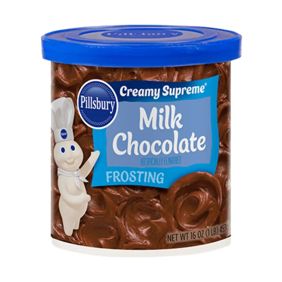Pillsbury Creamy Supreme Frosting Mjölkchoklad 453g OhMyCandyBox