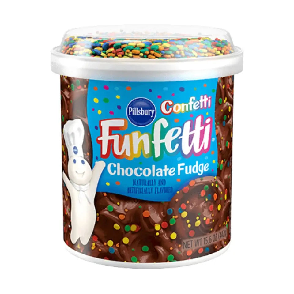 Pillsbury Funfetti Frosting Choklad 442g OhMyCandyBox