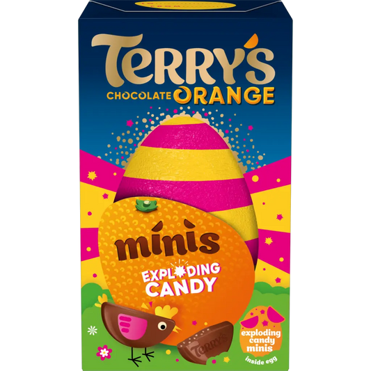 Terry's Chokladapelsin Ägg Med Exploderande Godis Minis 91g OhMyCandyBox