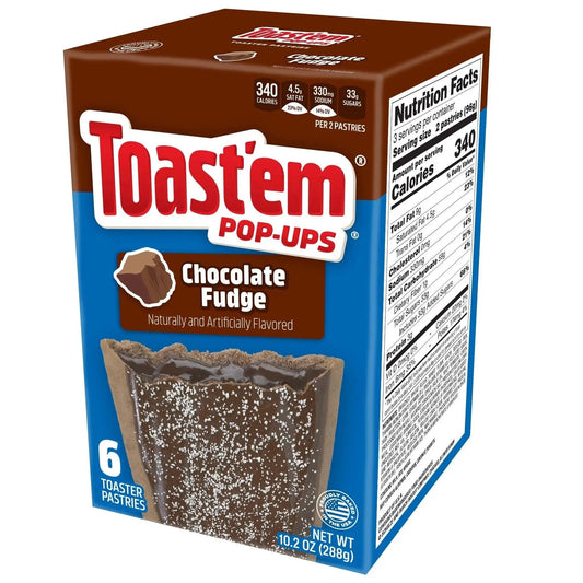 Toast'em Frosted Chocolate Fudge 288g OhMyCandyBox