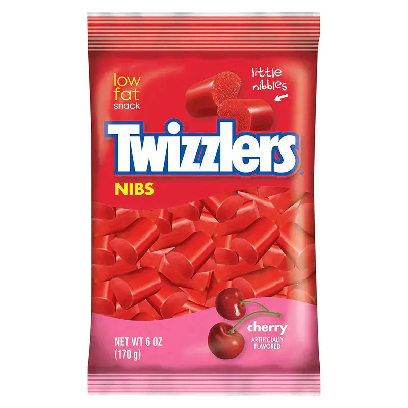 Twizzlers Nibs Cherry 170g OhMyCandyBox