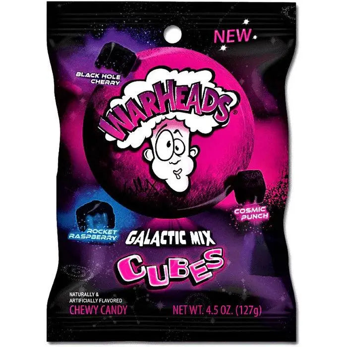 Warheads Galaktiska Kubar 127g OhMyCandyBox