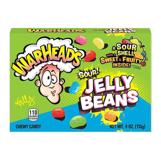 Warheads Sour Jelly Beans 113g OhMyCandyBox