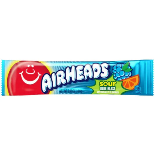Airheads Bar Sour Blue Blast 16g OhMyCandyBox