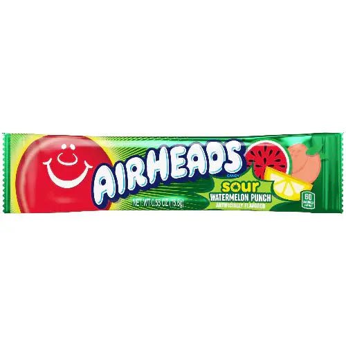 Airheads Bar Sour Watermelon Punch 16g OhMyCandyBox