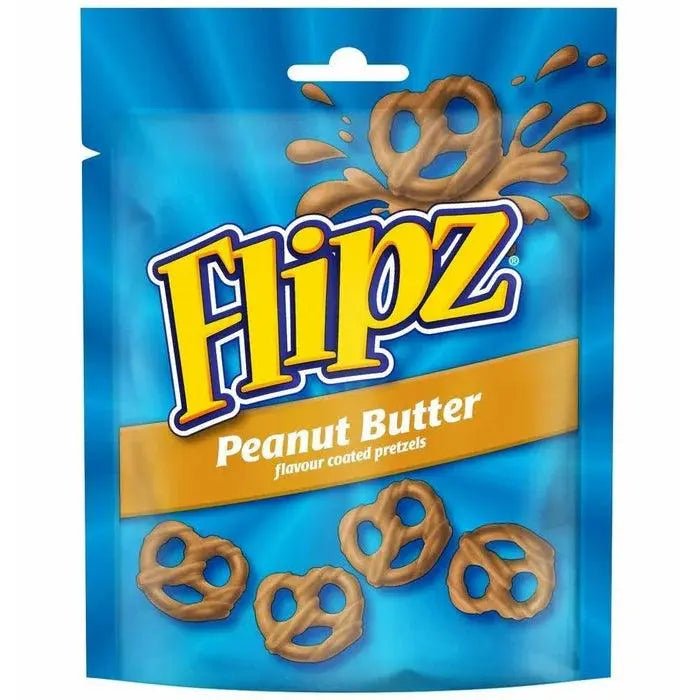Flipz Pretzels Jordnötssmör 90g OhMyCandyBox