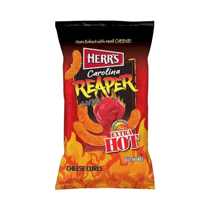 Herr’s Carolina Reaper Ostbågar 28g OhMyCandyBox