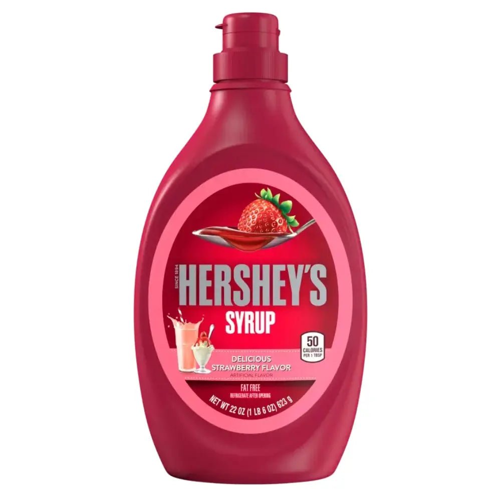 Hershey's Syrup Strawberry 623g OhMyCandyBox
