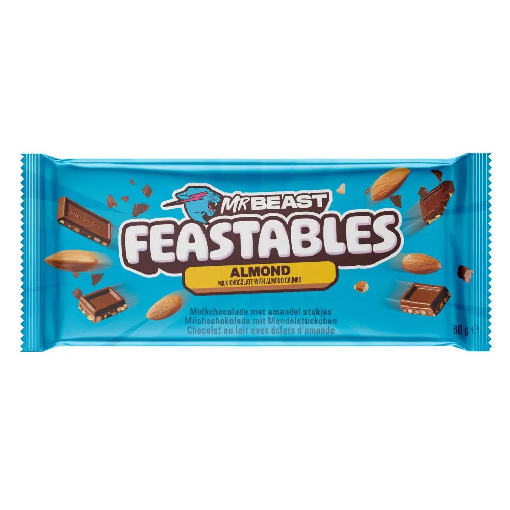 MrBeast Feastables Almond 60g OhMyCandyBox