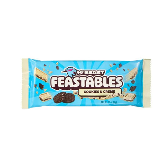 MrBeast Feastables Cookies and Creme 60g - OhMyCandyBox