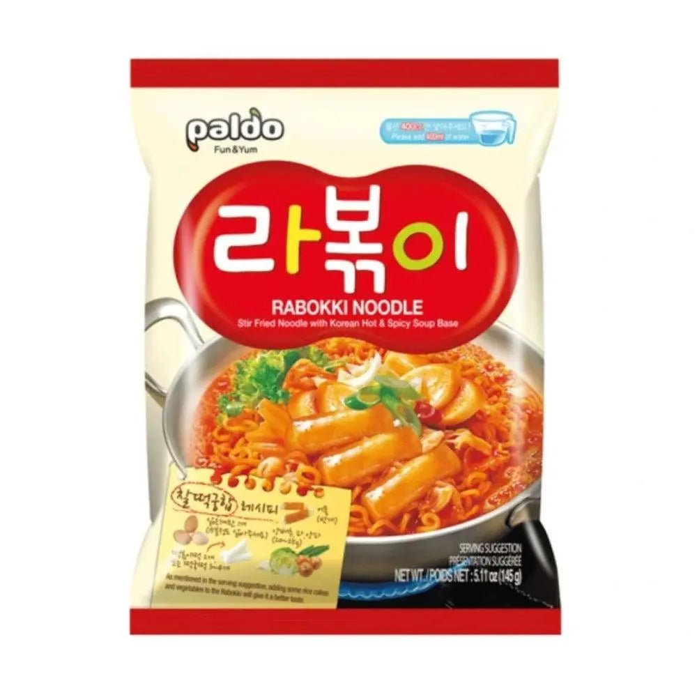 Paldo Rabokki Noodle Korean Hot and Spicy Soup Base 145g OhMyCandyBox