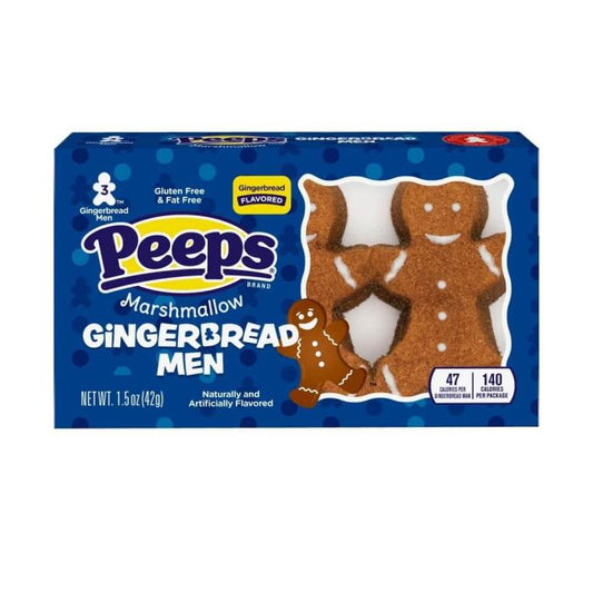 Peeps Gingerbread Men 3 Pack 33g - OhMyCandyBox