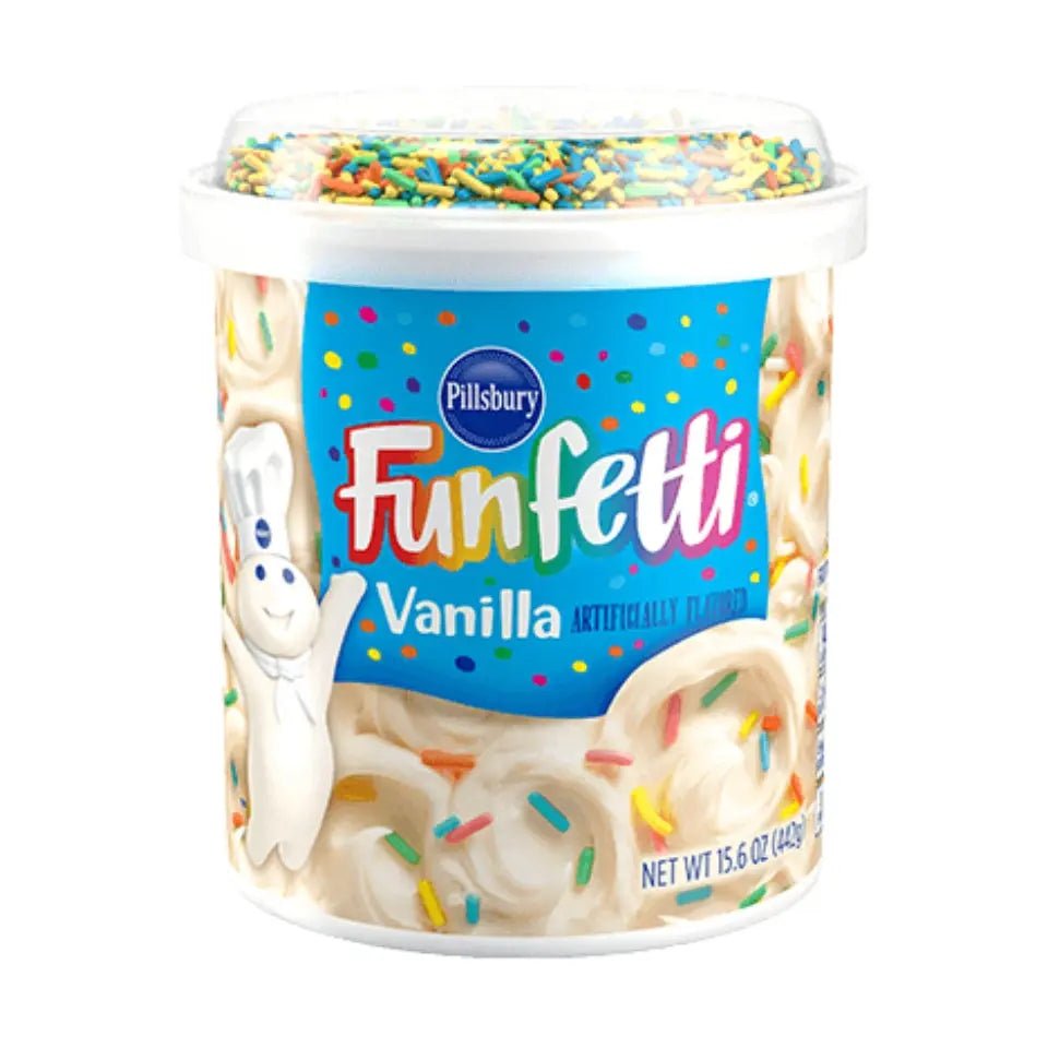Pillsbury Frosting Funfetti Vanilj 442g OhMyCandyBox