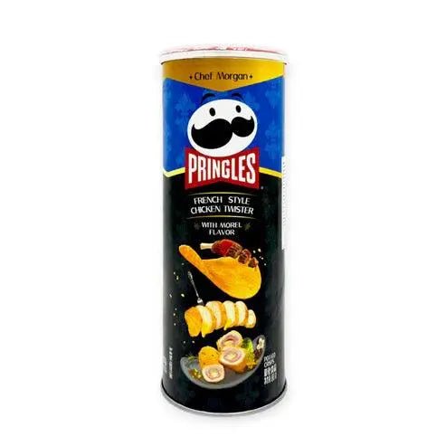 Pringles Fransk Stil Kyckling Twist Med Morel 80g OhMyCandyBox