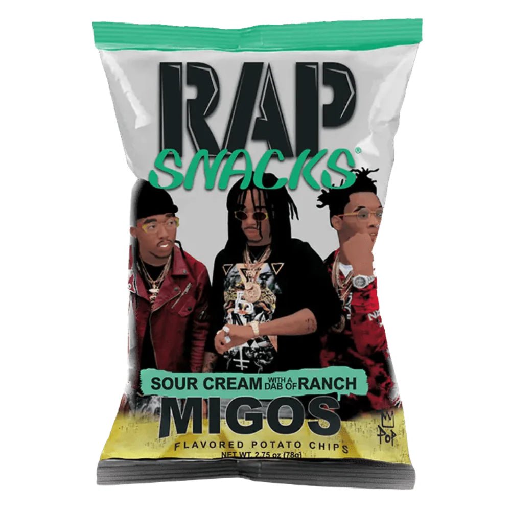 Rap Snacks Migos Sour Cream Ranch 71g - OhMyCandyBox