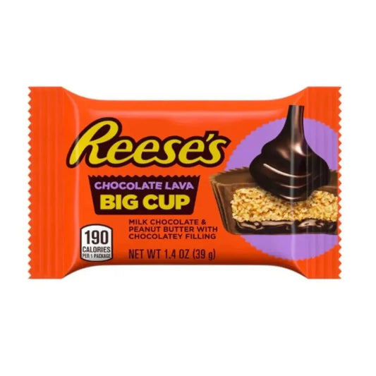 Reese's Peanut Butter Big Cup Chocolate Lava 39g OhMyCandyBox