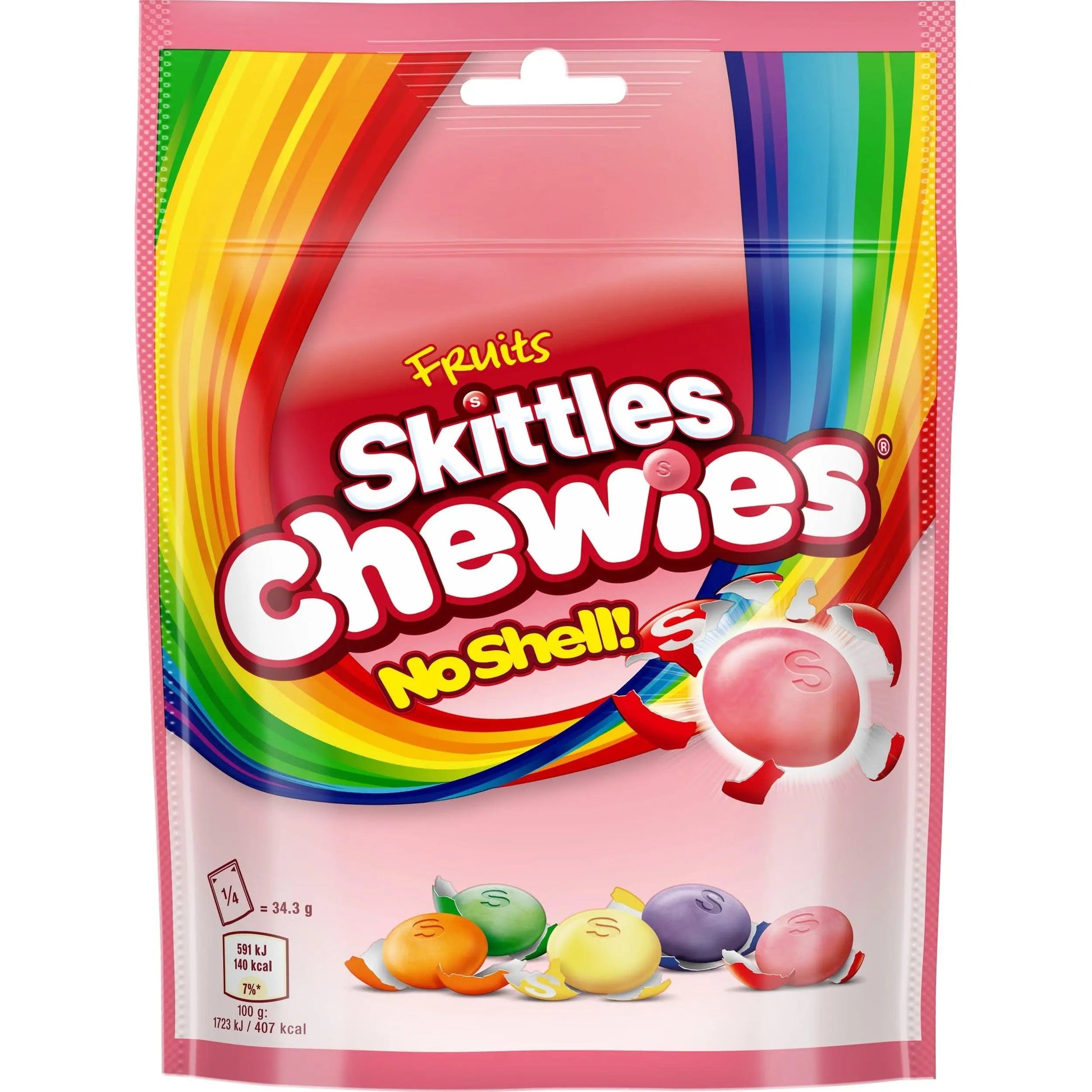 Skittles Chewies Fruit 137g OhMyCandyBox