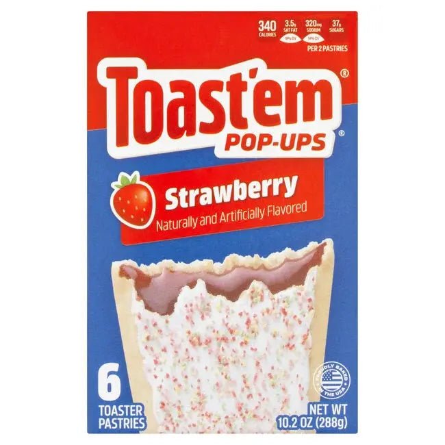Toast'em Frosted Strawberry 288g OhMyCandyBox