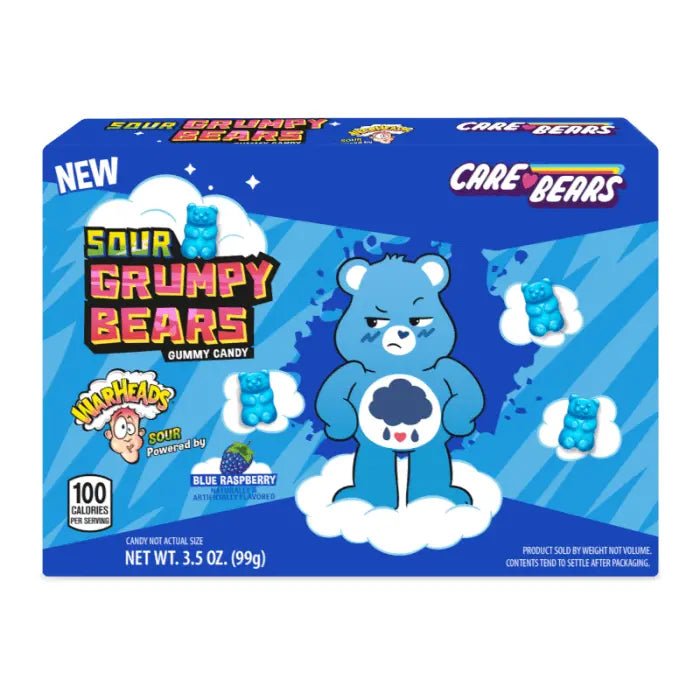 Warheads Care Bears Sur Grumpy Bears 99g OhMyCandyBox